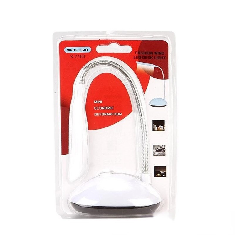 Protección de los ojos aprendizaje regalo pequeña lámpara de mesa plegable batería creativa dimmable escritorio noche luz dormitorio LED lámpara de mesa lote