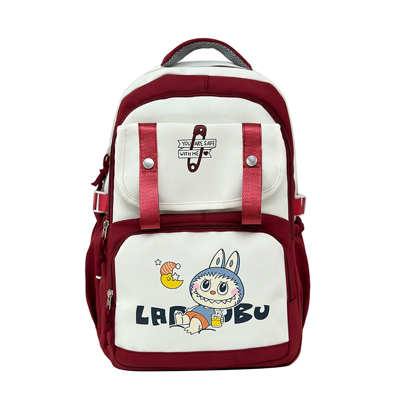 Fashionable school bag, capacious high quality backpack for leisure