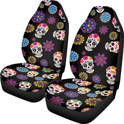 Universal seat cover — Cross-border Halloween-themed printed seat covers, featuring - ysfj3863a2fv-1-2-piece-set