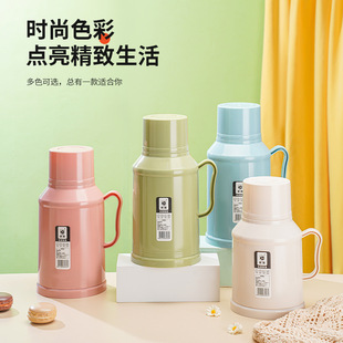 Warm Winter Essential New Macaron Thermos Bottle Thermos Small Thermal Insulation Living Room Household Dormitory Kettle Thermos Bottle with Lid