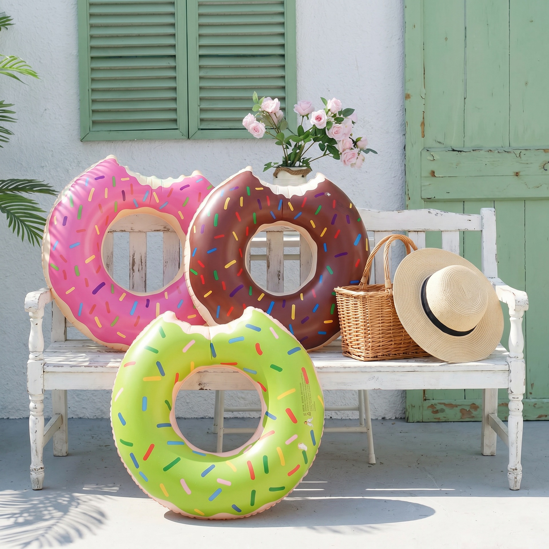 Travel swimming ring