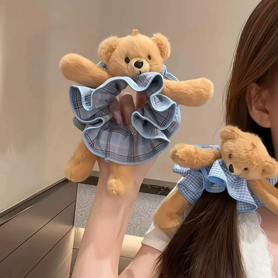 and super stylish plush: Saç üçün rezinlər