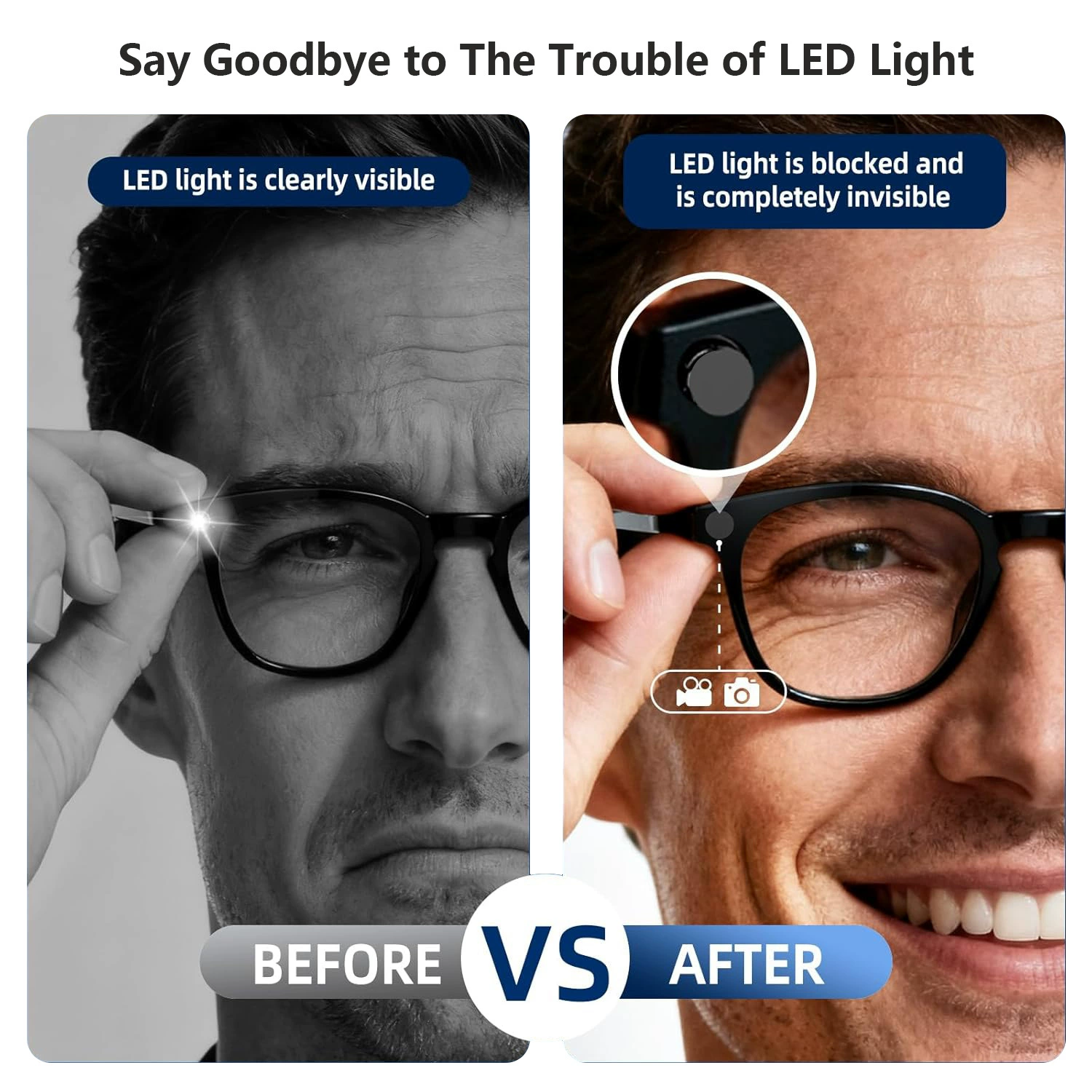 Rayban, compatible glasses, accessories, smart sticker