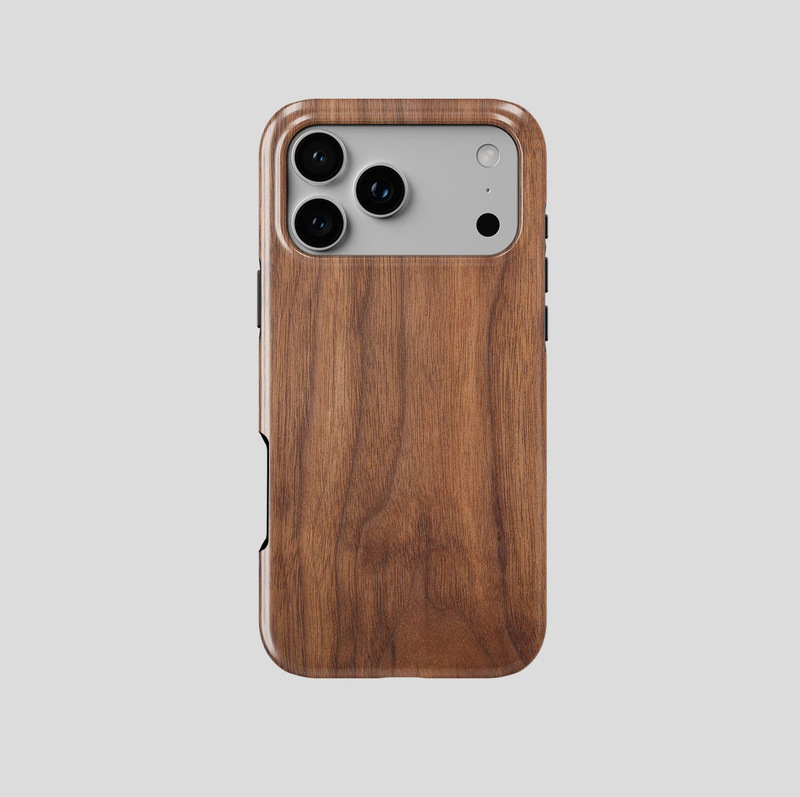 Retro Solid Wood Texture Magnetic Iphone17/14Pro Phone Case Xs/Xr Apple 12Promax Film Case