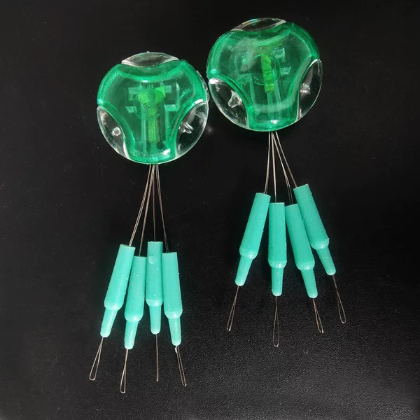 Bulk Quality Silicone Space Pipe Rod Slight Rope Anti-winding Bean Pole Tail Casing Space Bean Small Accessories Fishing Gear Fishing