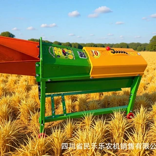 新款家用小型玉米机脱粒机带脚轮加厚机身全自动玉米脱粒神器