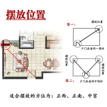 xyt铜葫芦摆件 开业家居玄关客厅办公装饰摆件手工艺装饰品礼物