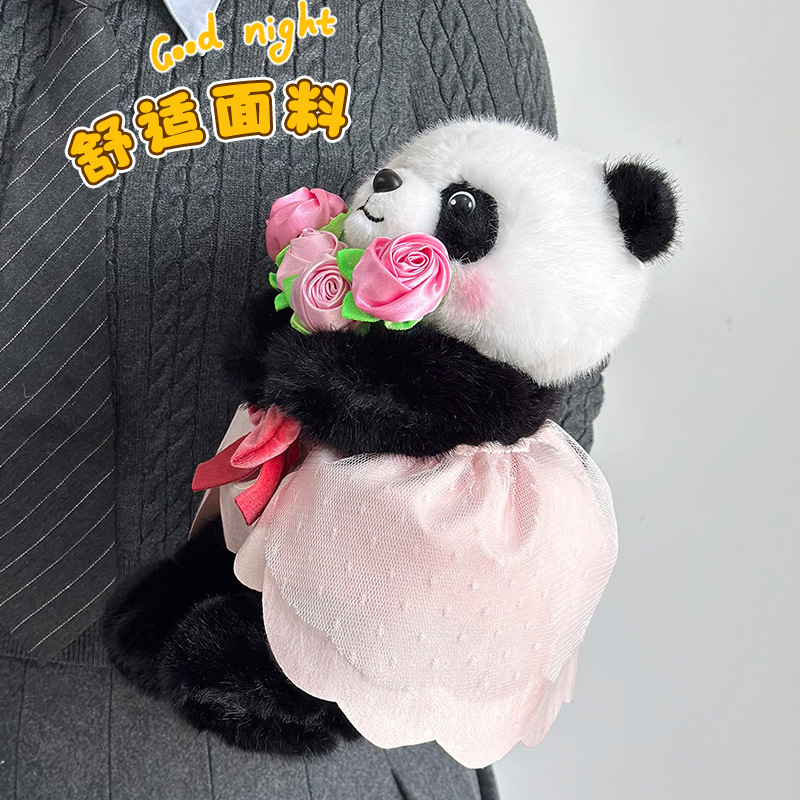 520 Qixi día de San Valentín abrazar ramo de flores muñecas osos regalo de novia dibujos animados conejos juguetes de peluche al por mayor