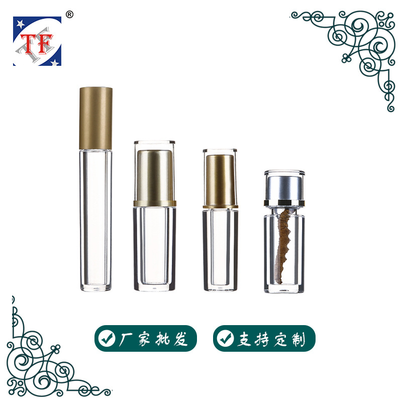 亚克力塑料瓶虫草珍珠粉含片参粉包装瓶现货保健品注塑管