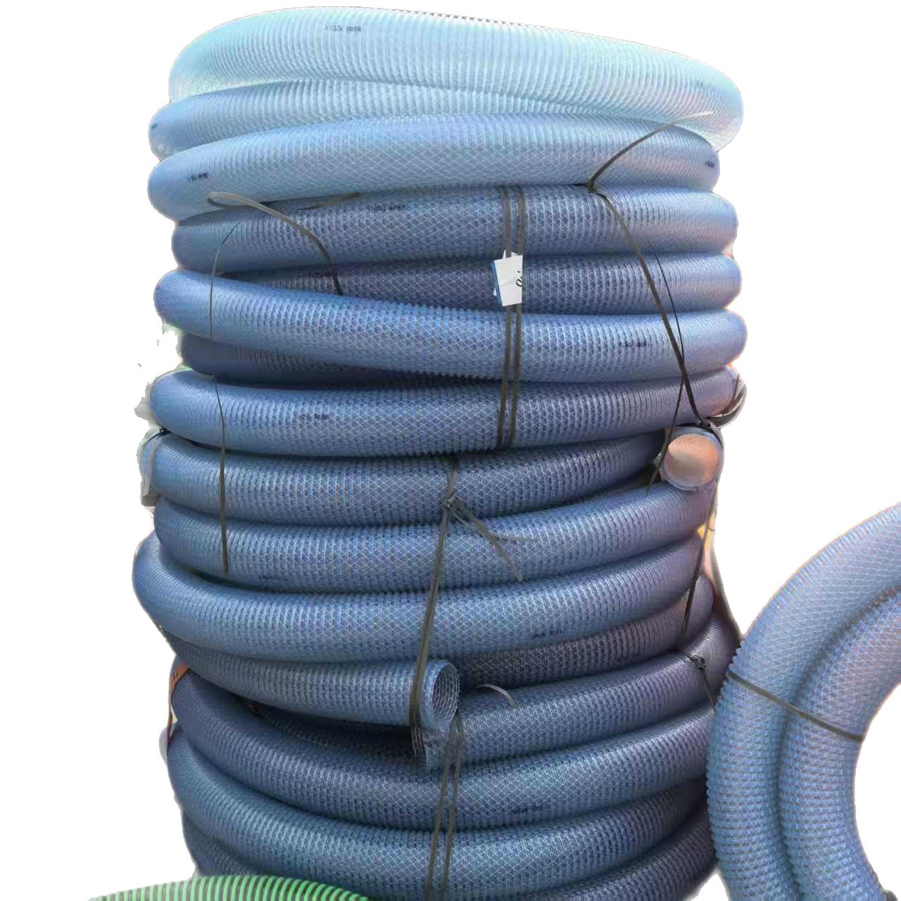 Thickened PVC plastic reinforced cow tendon pipe engineering environmental sanitation suction pipe w