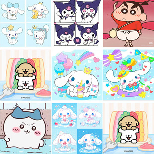 20*20 diamond drawing children handmade diy making new crayon small new cartoon animation toys wholesale