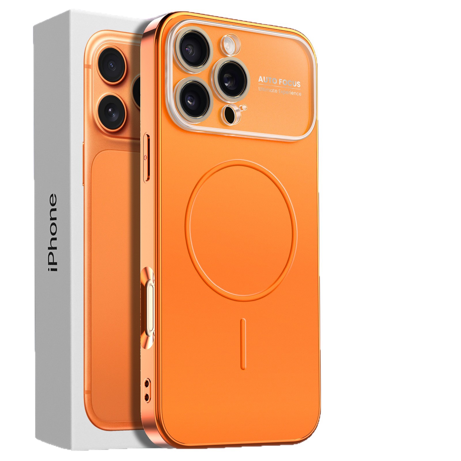 Todo incluido lente para iPhone17 teléfono móvil Apple 16 PROMAX segundo ventana más grande magnet 15 cubierta