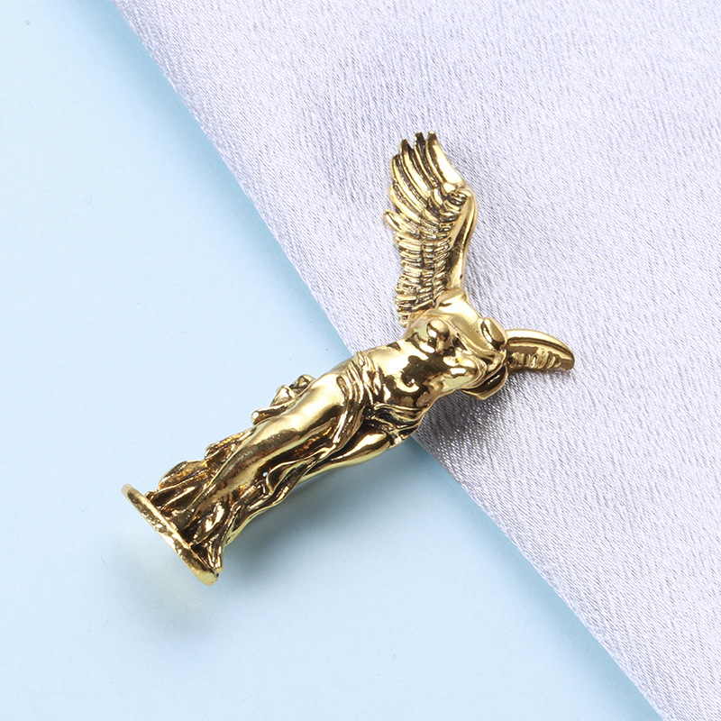 14g Weight Brooches Classification Banquet, Tea Party Occasion Alloy Material Angel Pattern All Seasons Season Women's Gender Classical, Retro Style Classical Retro Pin Angel Alloy Women's Brooches 4