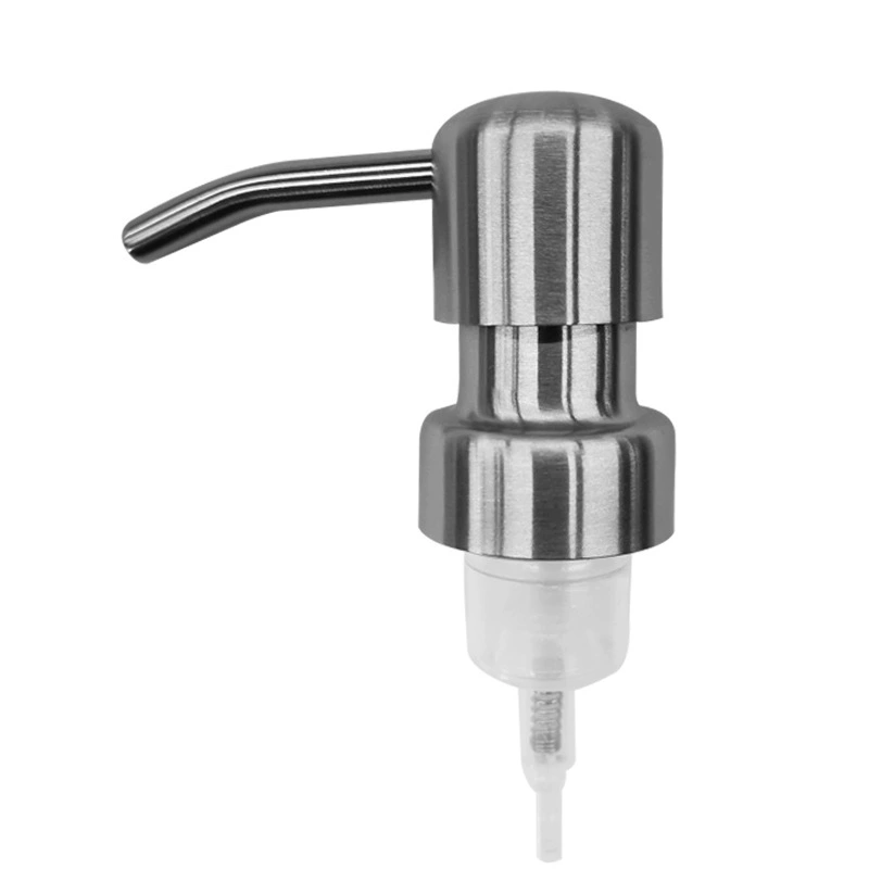 Ritting foaming head 304 stainless steel facial cleanser, pressing 28 tooth scrubbing, hair foaming metal pump head