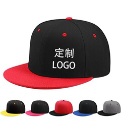 ヒップホップ平は野球帽のアヒルの舌帽に沿ってロゴ刺繍卸売りを印刷して街のダンスの帽子をつづり合わせます。