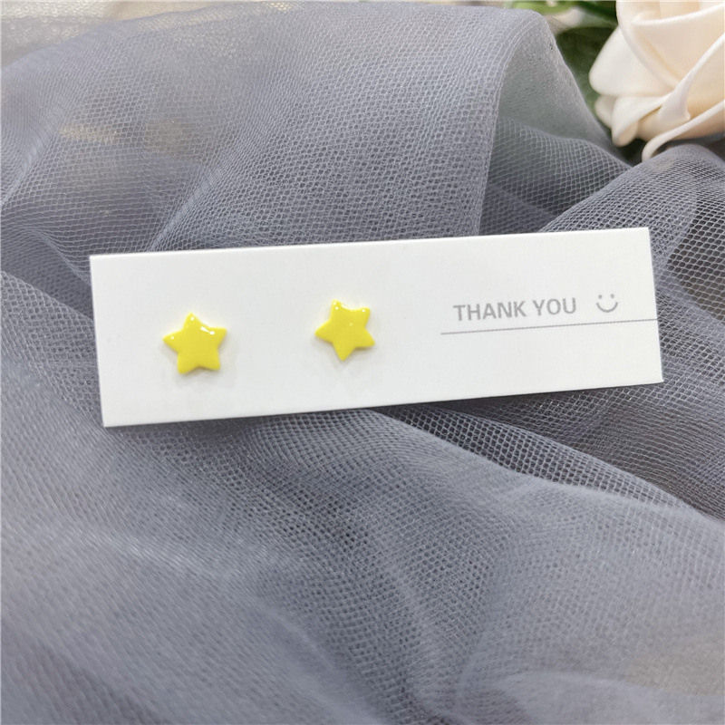 10g Weight Ear Studs Classification 1 Pair Quantity Daily Occasion ceramics Material Rabbit, Flower, Watermelon Pattern Women's Gender Cute, Sweet Style 1 Pair Cute Sweet Rabbit Flower Watermelon Ceramics Ear Studs 4