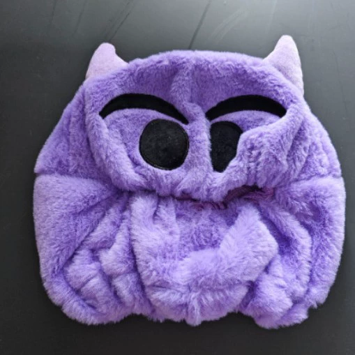 Трансграничный новый плюшевый шлем комплект мотоцикла украшения мультяшный кролик Год Дракона Дьявол Теплый капюшон рыцарь