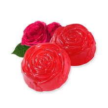玫瑰精油手工皂留香身体皂玫瑰植物香氛洗脸皂婚庆伴手礼皂现货