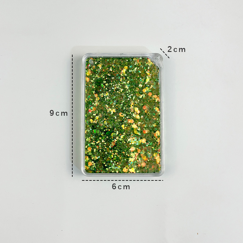 6*9 에메랄드 그린# 체인 보내기