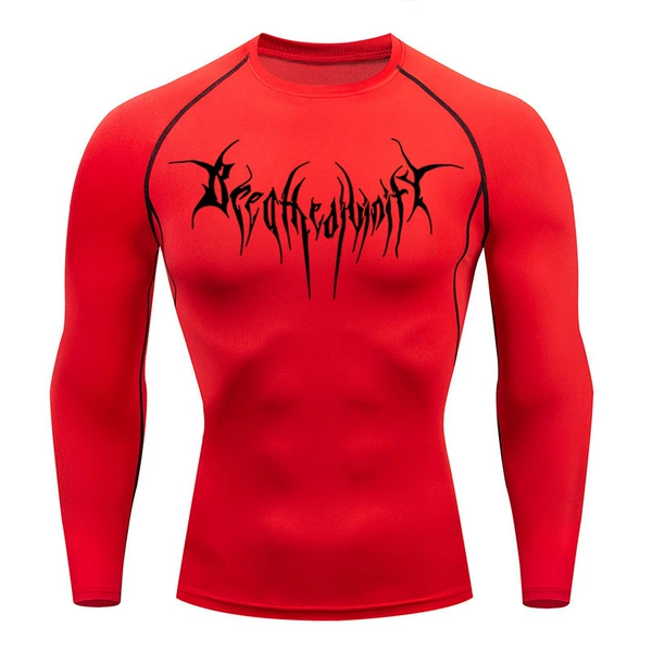 Red long-sleeve