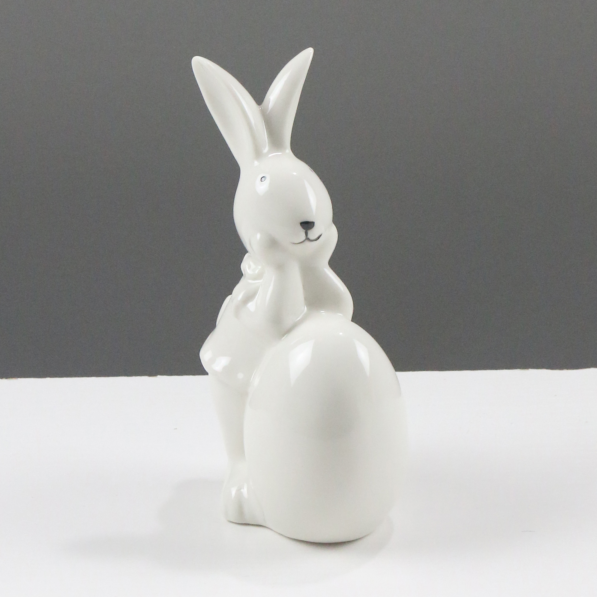 Cerámica festivales dibujos animados conejos estilo nórdico moderno regalos creativos simples decoraciones para el hogar decoraciones comercio exterior transfronterizo