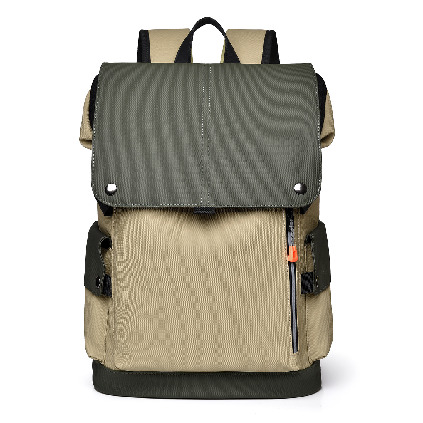 Men's large-capacity casual business travel backpack, high-end simple commuter laptop backpack