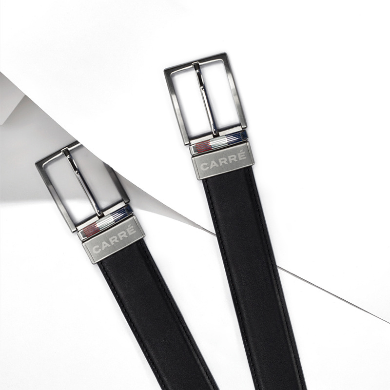 Cinturón de suministro directo de fábrica primera capa de piel de vaca de los hombres de los productos genuinos de negocios casual todo partido cinturón de cuero genuino de los hombres al por mayor