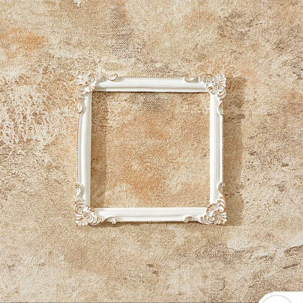 White photo frame, new collection