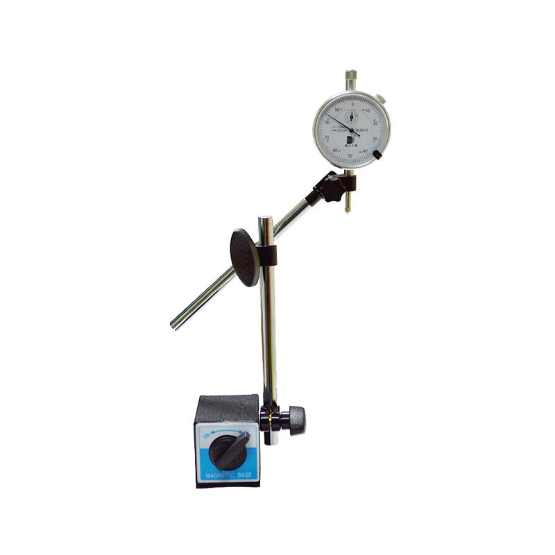 得力 百分表 百分表架（不含表）千分表头表座杠杆支架 DL95000