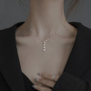 Brand necklace, chain for key bag , 2022 collection, silver 925 sample, 925 sample silver, simple and elegant design