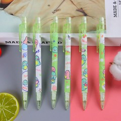 可愛恐龍自動鉛筆0.5mm免削寫不斷學生按動鉛筆 創意文具活動鉛筆