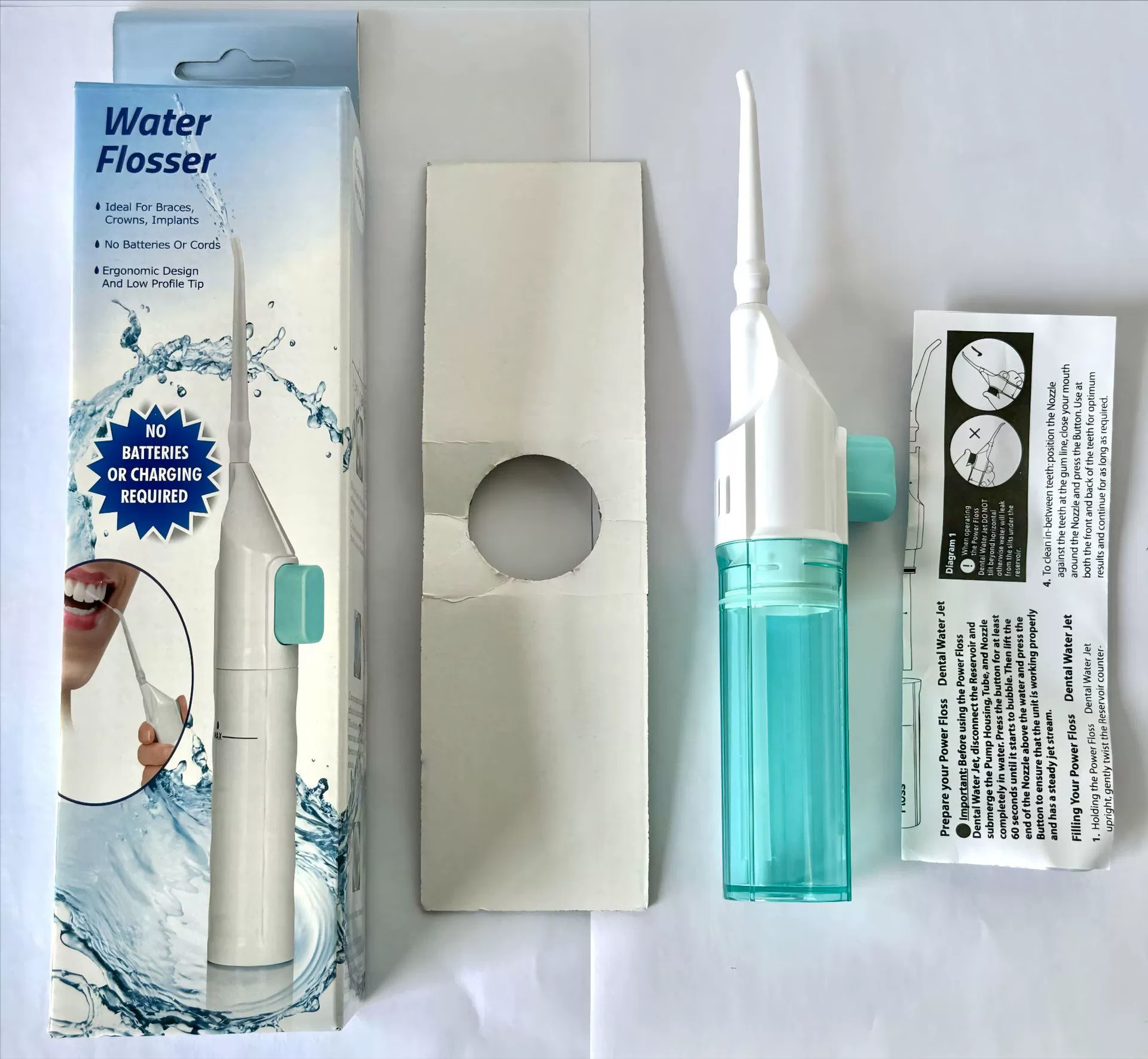 E -commerce live product Water FLOSS tooth washing device portable manual high -pressure teeth