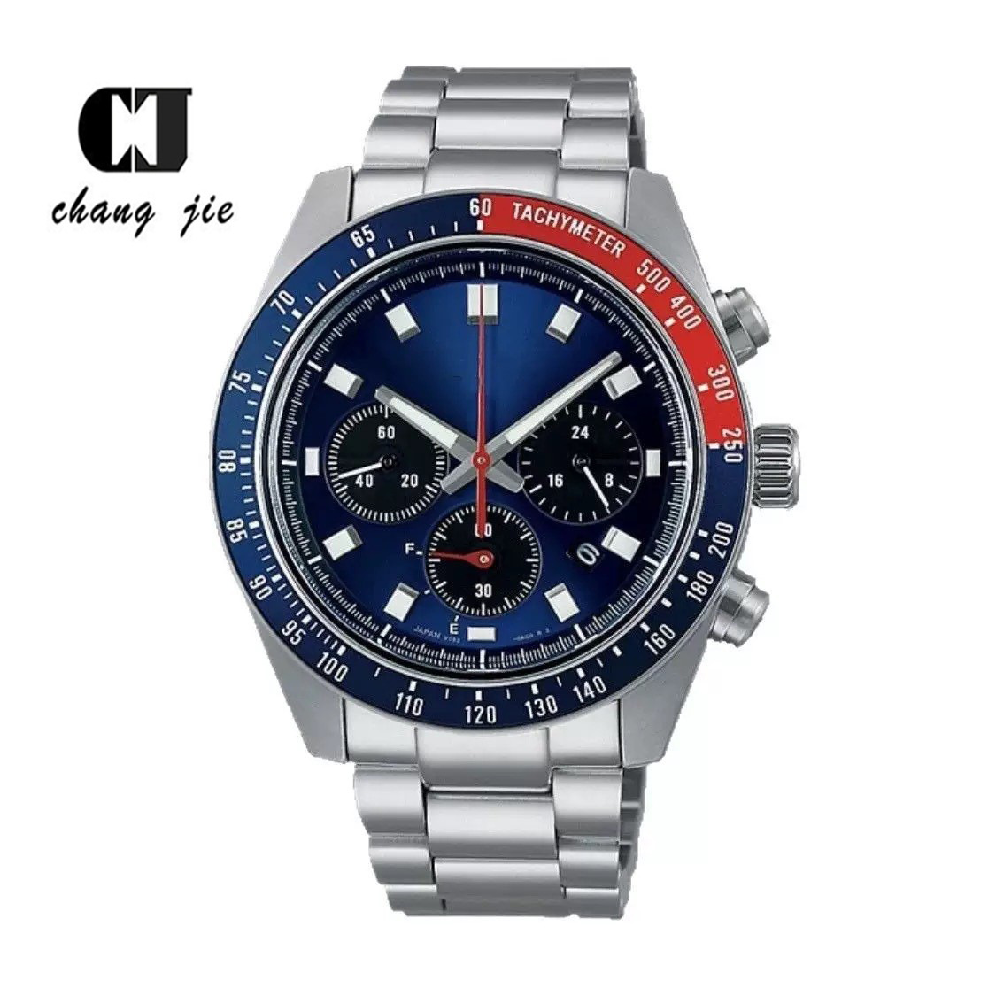 Cross-Border 6-Pin Stylish Large Dial Fashion Casual Men's Watch Luminous Men's Quartz Watch Watch 21-2