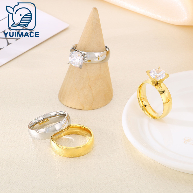 Glossy fashionable polishing cloth stainless steel with zircon
