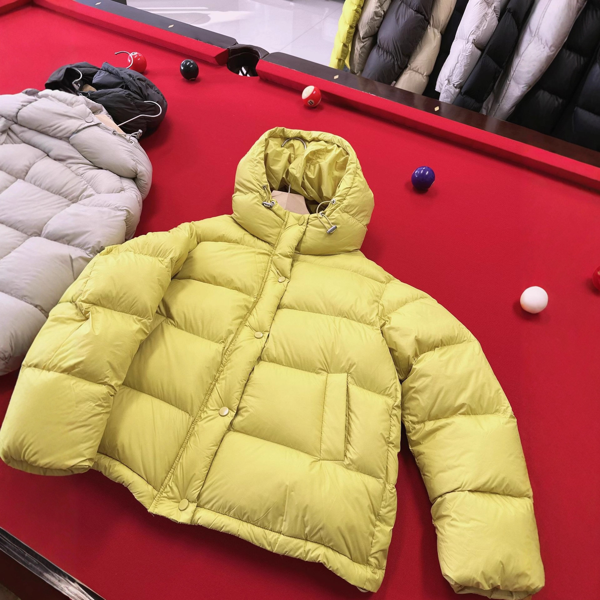 专柜定制版泡芙羽绒服女加厚型高蓬松90绒子白鸭绒短款小个子外套