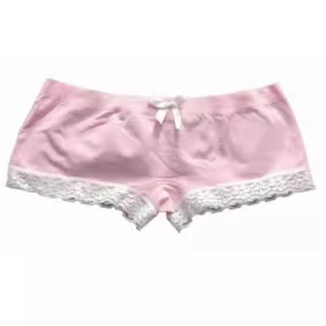 Cross-border Sexy Lace Women's Mid-waist Pants Cute Bow Multi-color Mini Breathable Girly Shorts