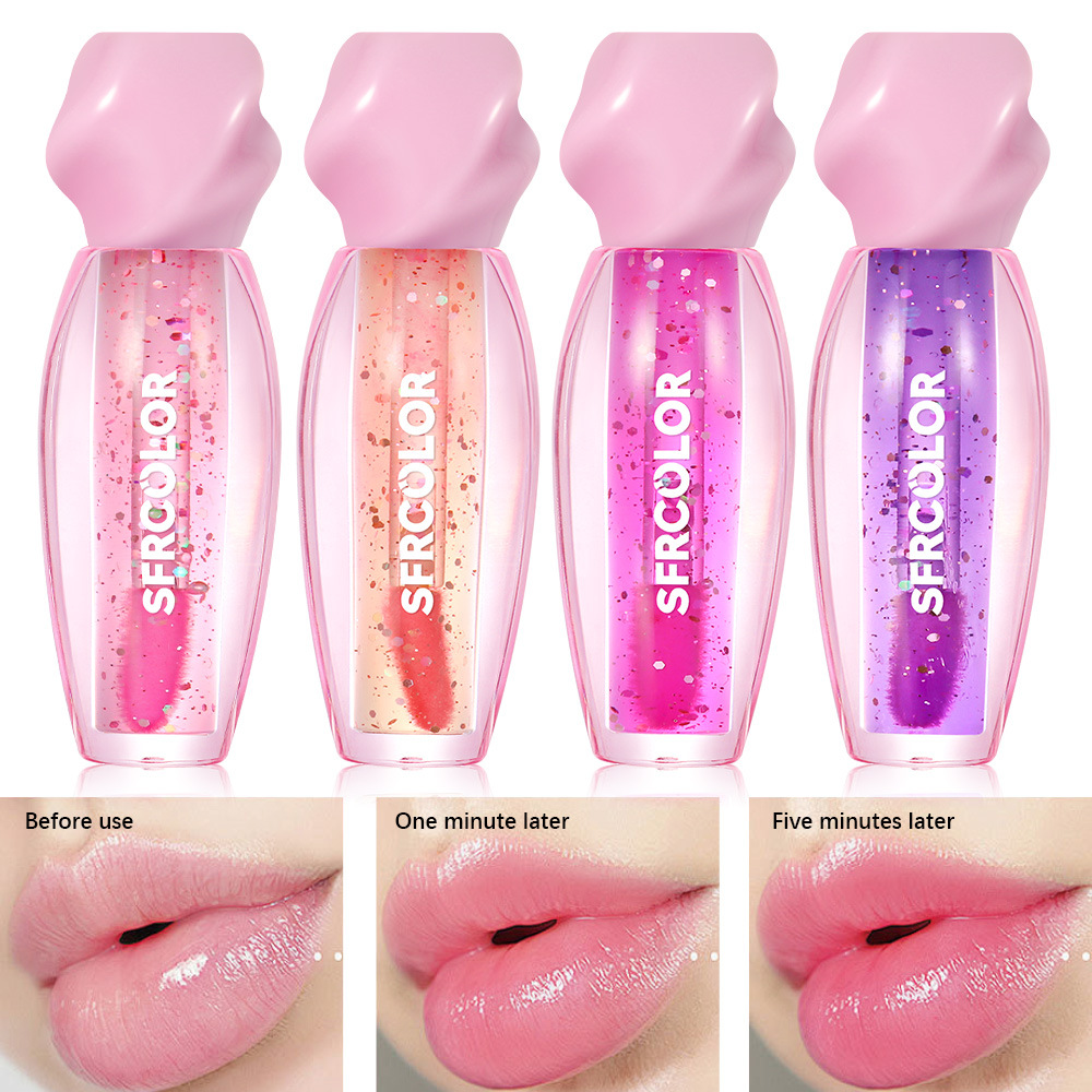 s.f.r color transfronterizo para ofrecer nuevos productos naturales para desvanecer el color de los labios, anti-agrietos secos, hidratantes y lubricantes. image 2