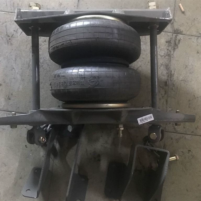 Подъемное устройство рулевой оси рессоры + композитная подвеска с пневмоподушкой (внутренняя ширина 826) WG9431521032