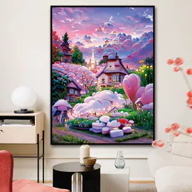 DIY/数字油画;油画框;钻石画、皮画