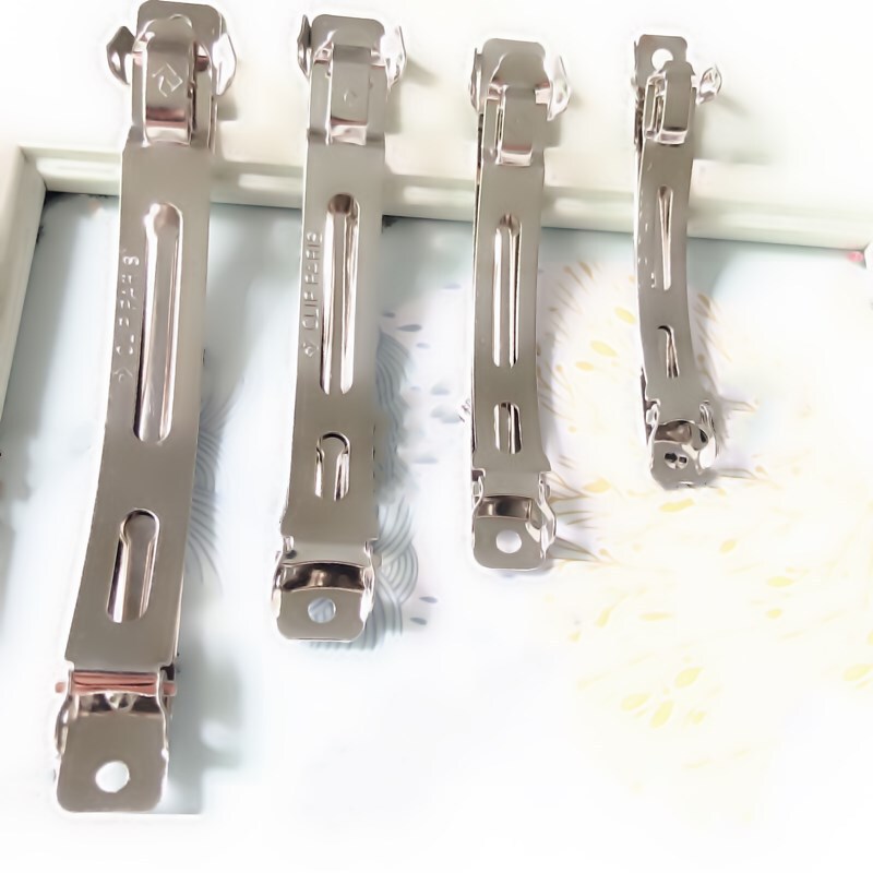 6cm-10cm Korean style two piece high quality steel clip spring clip simple hair accessories automatic clip headdress diy accessories 6cm-10cm Korean style two piece high quality steel clip spring clip simple hair accessories automatic clip headdress diy accessories