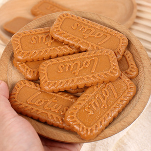 Simulation coffee partner than when the caramel biscuit model fun funny video props imitation food biscuit pendant