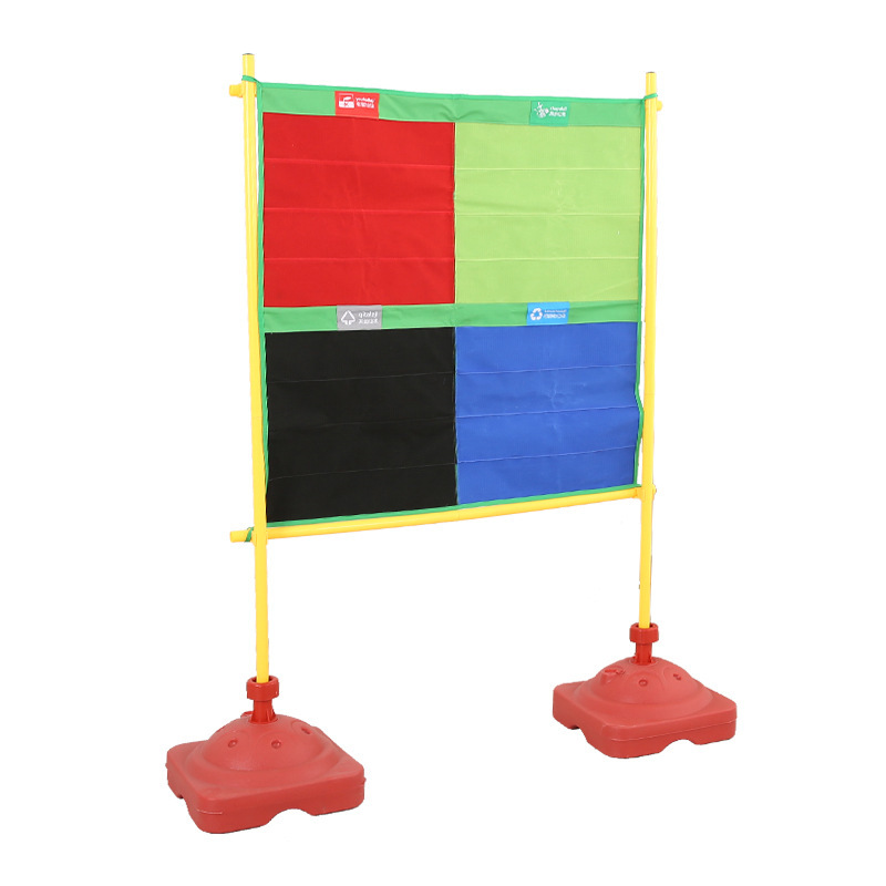 ごみの分類のゲームの道具の体の知能のシステムの器材の子供のサンドバッグは標的の屋外の大きいサイズのおもちゃを投げます。|undefined