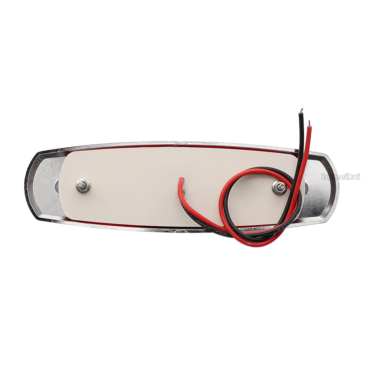 Exportación transfronteriza 12V-24V12LED luz lateral del lado del camión luz de ancho de luz de galvanoplastia marco luz lateral del lado del camión luz indicadora