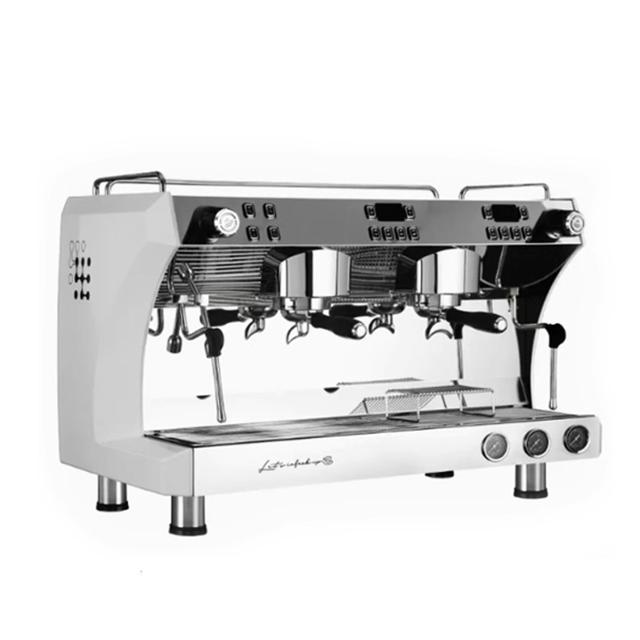 Commercial High-End Coffee Machine, Starbucks-Style Dual-Head Pump-Type Italian-Style Cross-Border Semi-Automatic Grinding Machine, Fully Automatic Commercial High-End Coffee Machine, Starbucks-Style Dual-Head Pump-Type Italian-Style Cross-Border Semi-Automatic Grinding Machine, Fully Automatic