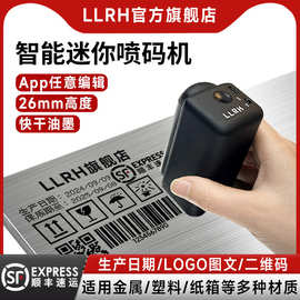 LLRH蓝立瑞和手持打印机塑料标签logo喷码机快干防水油墨打码机