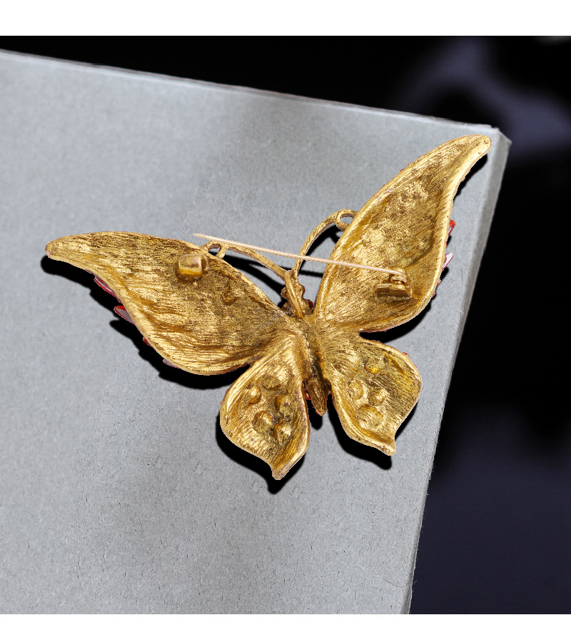 Retro Pin Mariposa Aleación Mujeres Broches display picture 2