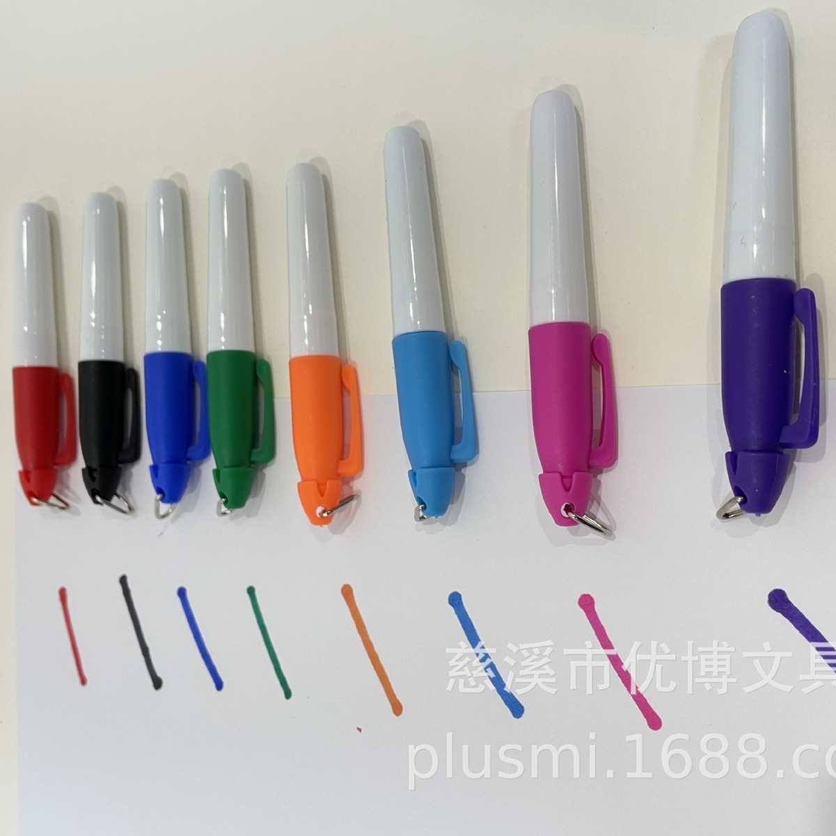 [En stock] mini golf marcado pluma Rojo Negro azul verde naranja amarillo Rosa rojo púrpura cielo azul marcado pluma