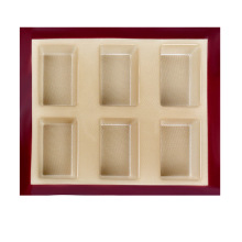 食品级双面硅胶面包模具玻璃纤维耐高温烤箱烘培模具迷你面包模具