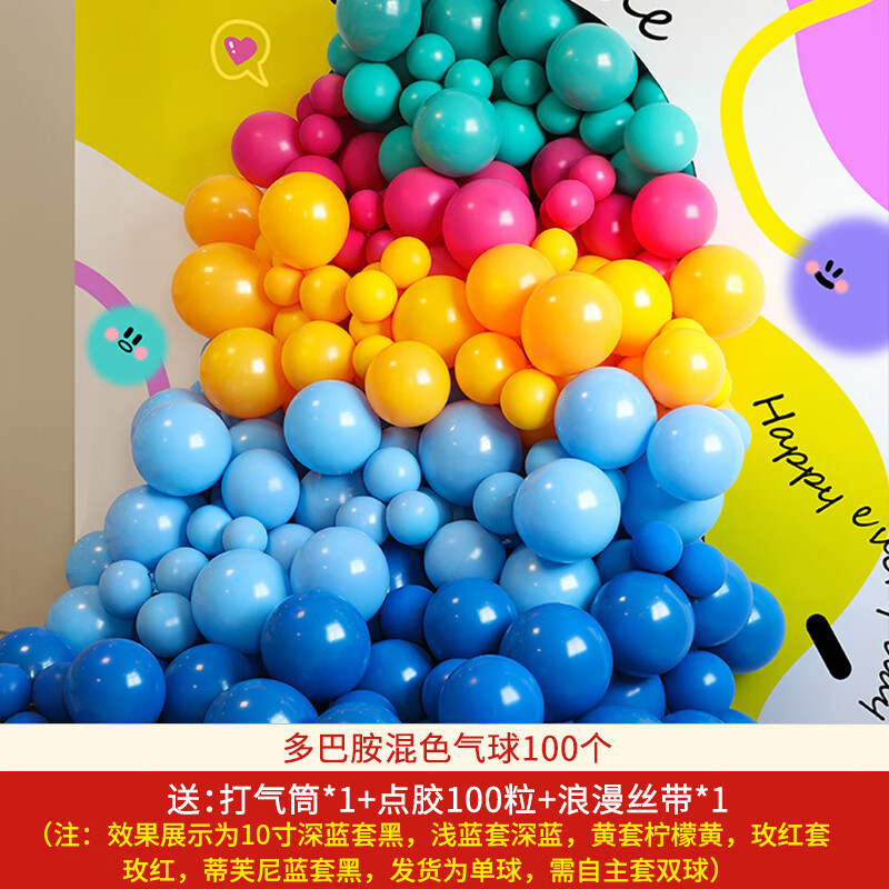 Escenas de atmósfera de globo macarón para niños no tóxicos cumpleaños globo decoración al por mayor dopamina espesado