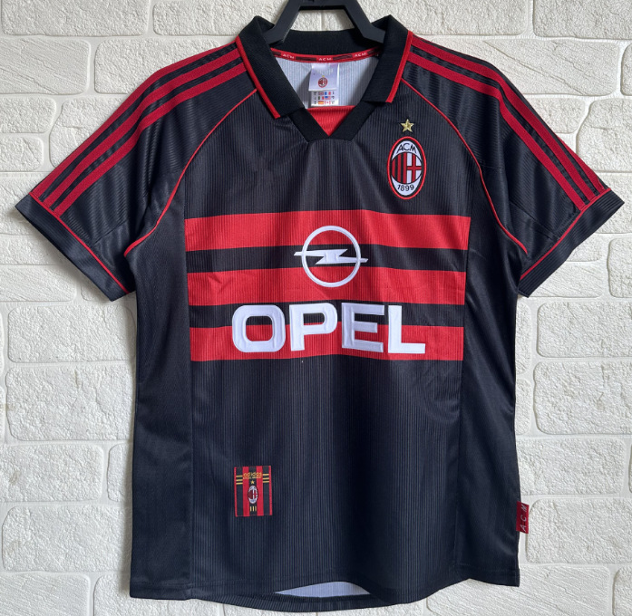 Camiseta de Brasil de manga corta retro 2002 Francia Chelsea Argentina Santas Portugal Camiseta de fútbol AC Milan